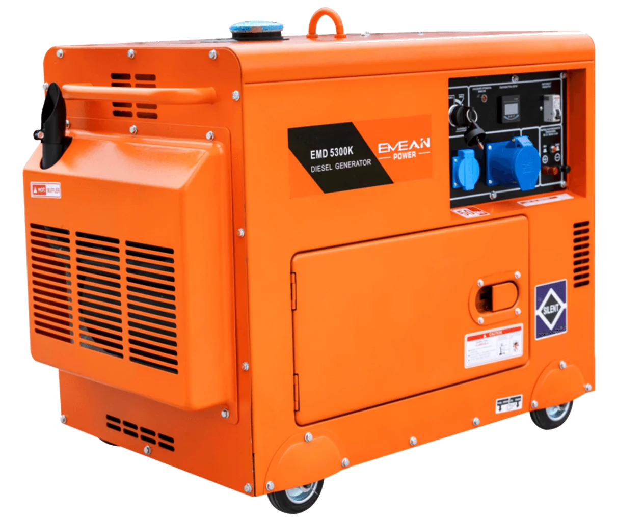 7.5KW/8KW  Air Cooling Silent Diesel Generator